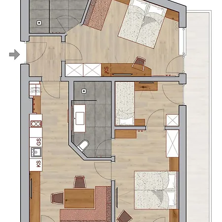 Appart & Hotel Garni Villa Knauer Hotel 3*