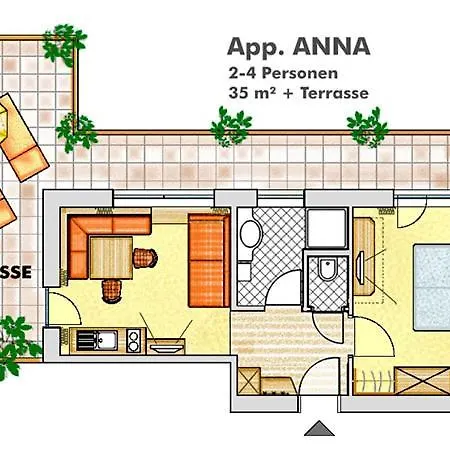 Appart&hotel Garni Knauer 3* Mayrhofen