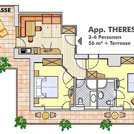 Отель Appart & Hotel Garni Villa Knauer Майрхофен